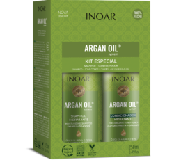 inoar argan oil system duo shampoo and conditioner