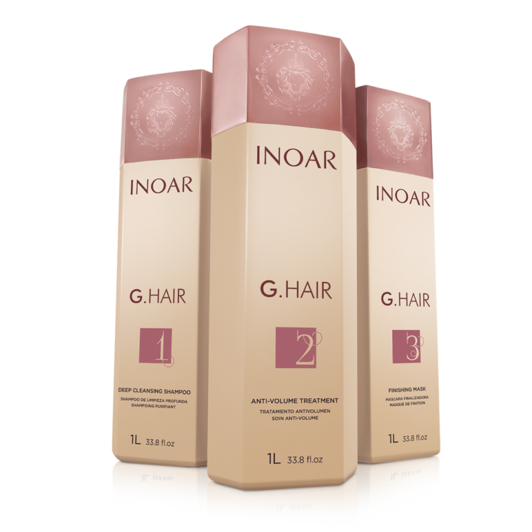 inoar g hair anti volume keratin smoothing treatment system