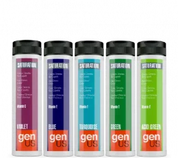 bright hair color in gel enriched with Vitamin E 