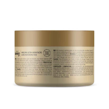 inoar absolut daymoistdeep conditioning treatment hair mask that restores hair with beet extracts and vitamin c