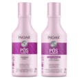 Inoar Pos progress keratin kit is used for at home-care for those who have recently had any kind of keratin smoothing treatments done to the hair