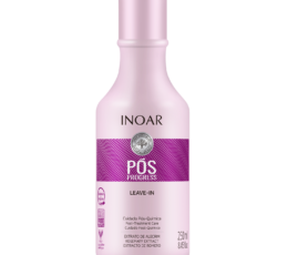 Inoar Pos progress keratin kit is used for at home-care for those who have recently had any kind of keratin smoothing treatments done to the hair