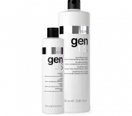 genUS silver shampoo for blond, bleached, gray and white hair